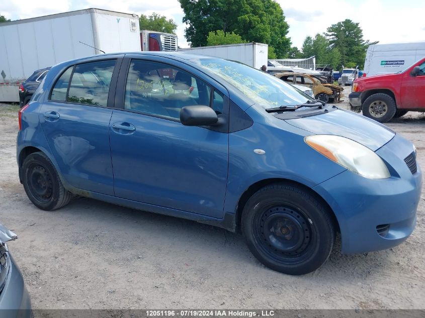 2007 Toyota Yaris VIN: JTDKT923875106236 Lot: 12051196