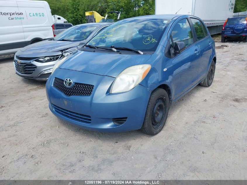 2007 Toyota Yaris VIN: JTDKT923875106236 Lot: 12051196