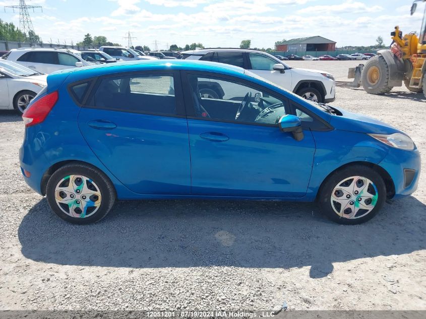 2013 Ford Fiesta VIN: 3FADP4EJ7DM102717 Lot: 12051201