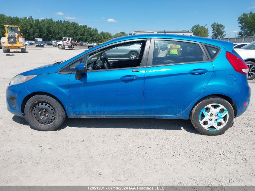 2013 Ford Fiesta VIN: 3FADP4EJ7DM102717 Lot: 12051201