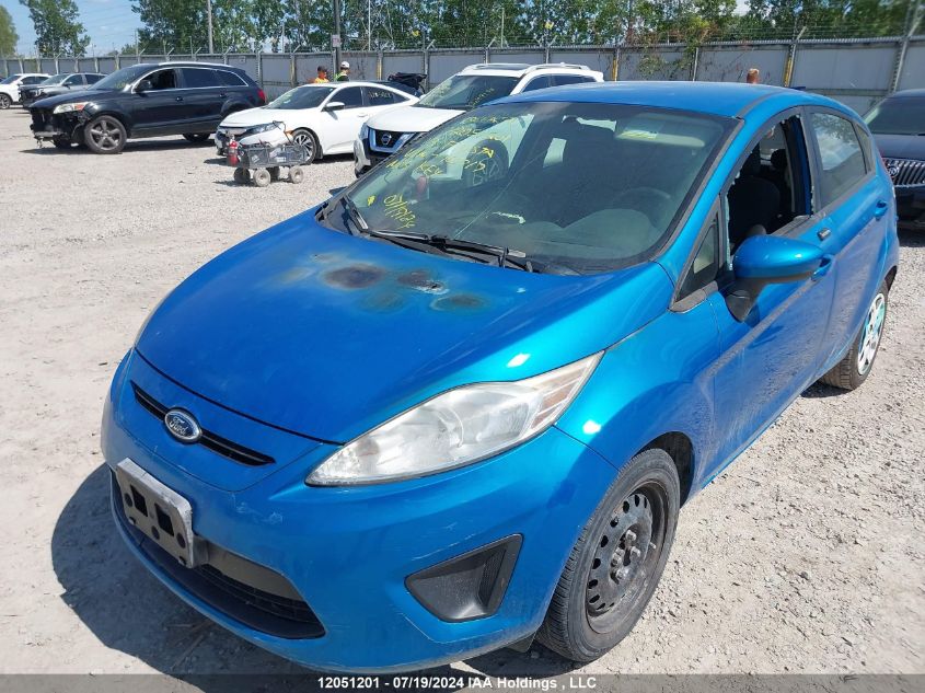 2013 Ford Fiesta VIN: 3FADP4EJ7DM102717 Lot: 12051201