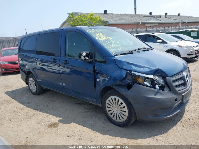 2020 Mercedes-Benz Metris VIN: WD3BG2EA4L3666924 Lot: 12051210