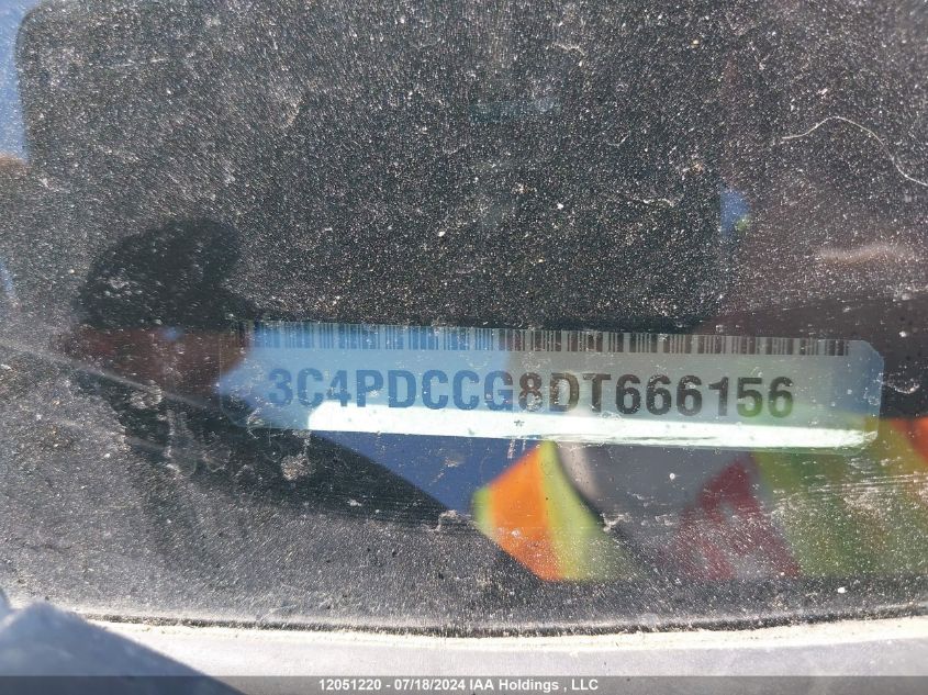2013 Dodge Journey Sxt VIN: 3C4PDCCG8DT666156 Lot: 12051220