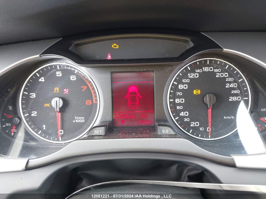 2012 Audi A4 VIN: WAUBFCFL5CA117448 Lot: 12051221