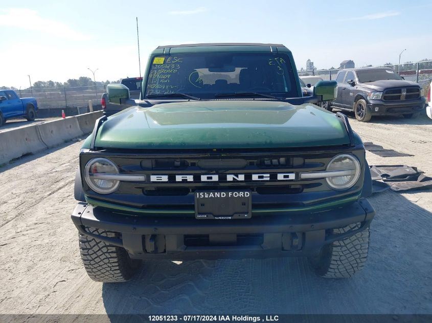 2023 Ford Bronco Big Bend/Black Diamond/Outer Banks/Badlands/Wildtrak/Everglades VIN: 1FMEE5DP7PLB41504 Lot: 12051233