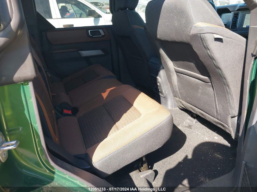 2023 Ford Bronco Big Bend/Black Diamond/Outer Banks/Badlands/Wildtrak/Everglades VIN: 1FMEE5DP7PLB41504 Lot: 12051233