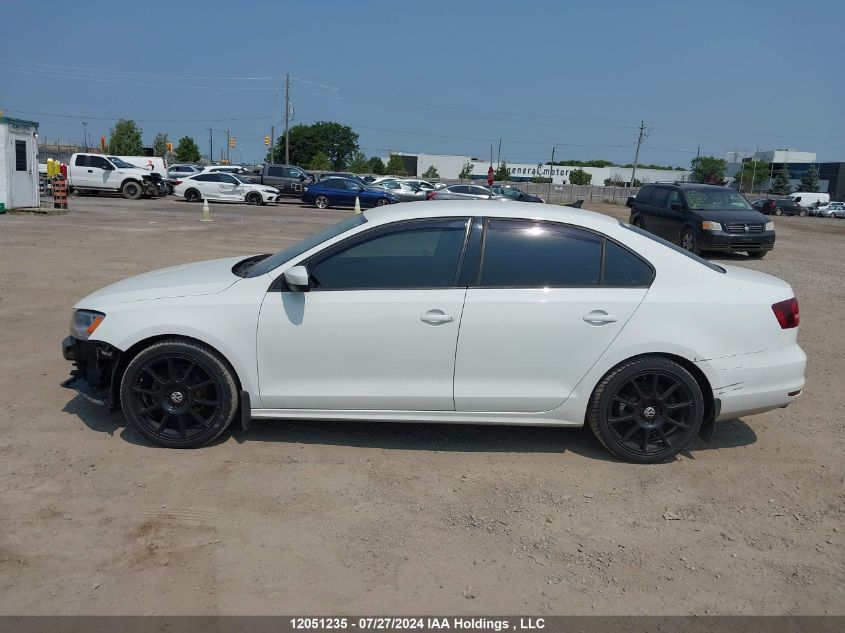 2017 Volkswagen Jetta Sedan VIN: 3VW2B7AJ8HM370749 Lot: 12051235