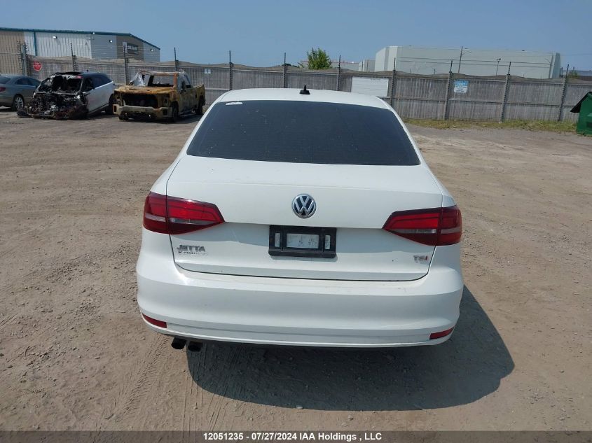 2017 Volkswagen Jetta Sedan VIN: 3VW2B7AJ8HM370749 Lot: 12051235