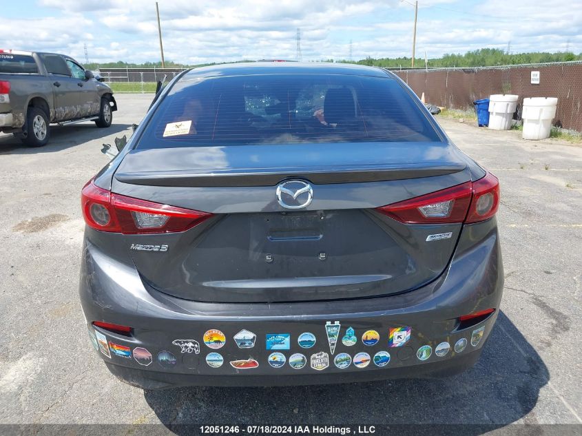 2018 Mazda Mazda3 VIN: JM1BN1W32J1155646 Lot: 12051246