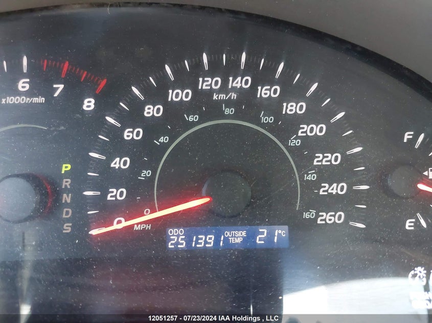 2007 Toyota Camry VIN: 4T1BK46KX7U010553 Lot: 12051257