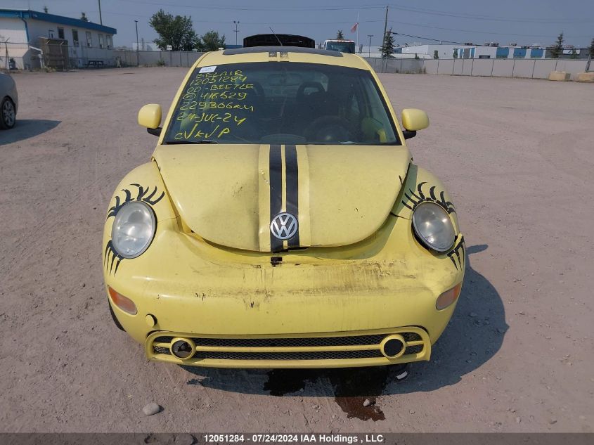 2000 Volkswagen New Beetle VIN: 3VWCA21C1YM416529 Lot: 12051284