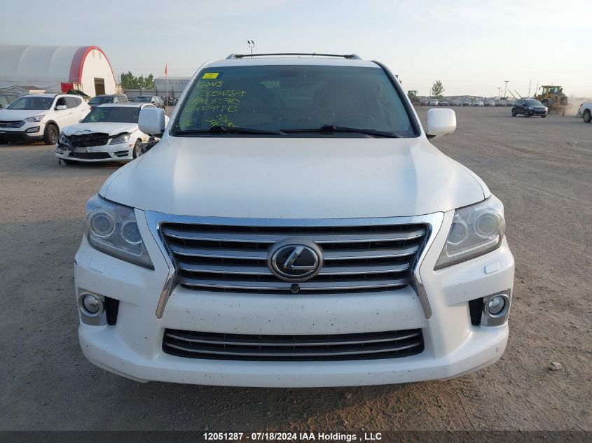 2008 Lexus Lx 570 570 VIN: JTJHY00W684007973 Lot: 12051287