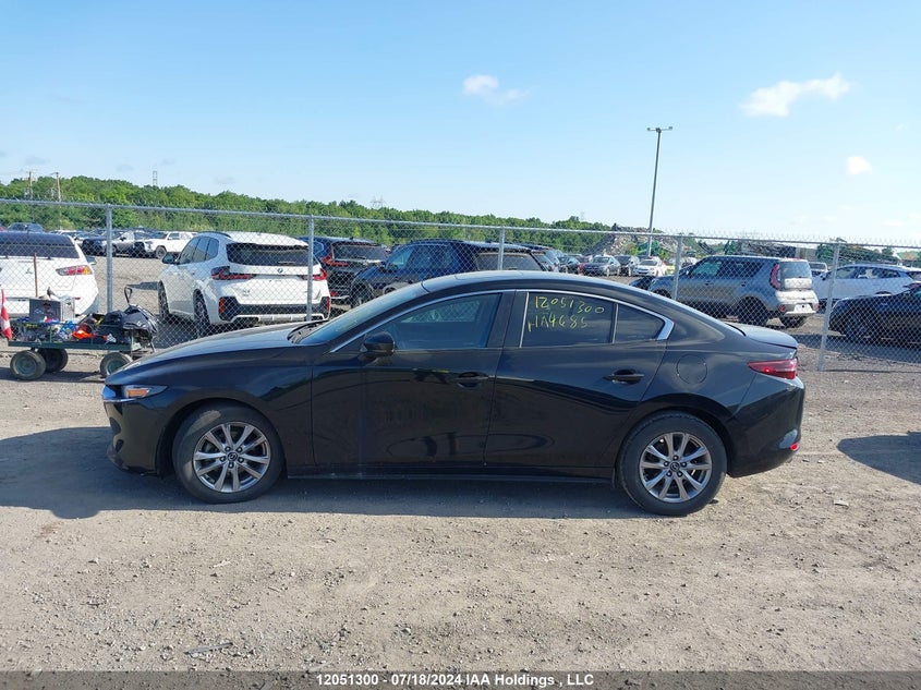 2019 Mazda 3 Preferred Plus VIN: 3MZBPACL5KM114685 Lot: 12051300