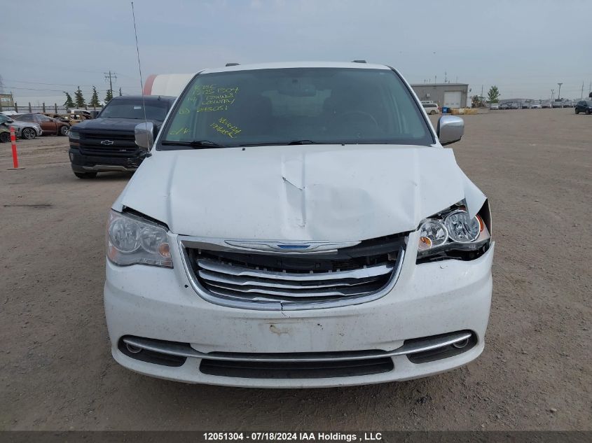 2014 Chrysler Town & Country Touring L VIN: 2C4RC1CGXER243051 Lot: 12051304