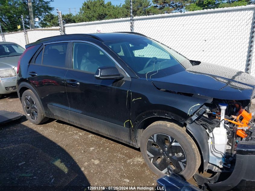 2023 Kia Niro Ev VIN: KNDCR3L16P5072116 Lot: 12051316