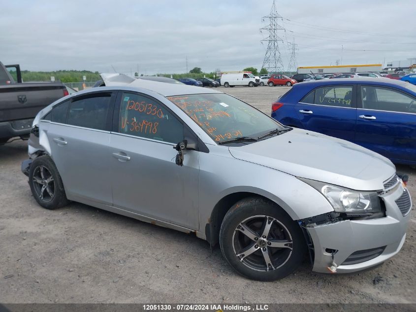 2012 Chevrolet Cruze VIN: 1G1PF5SC3C7364998 Lot: 12051330