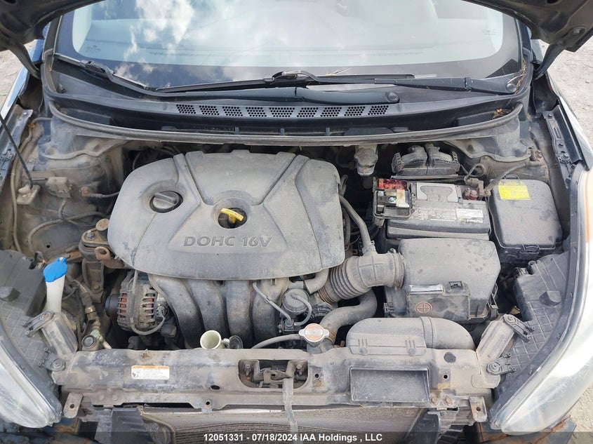 2012 Hyundai Elantra VIN: 5NPDH4AE8CH086838 Lot: 12051331