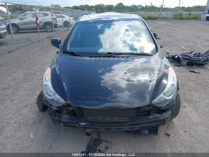 2012 Hyundai Elantra VIN: 5NPDH4AE8CH086838 Lot: 12051331