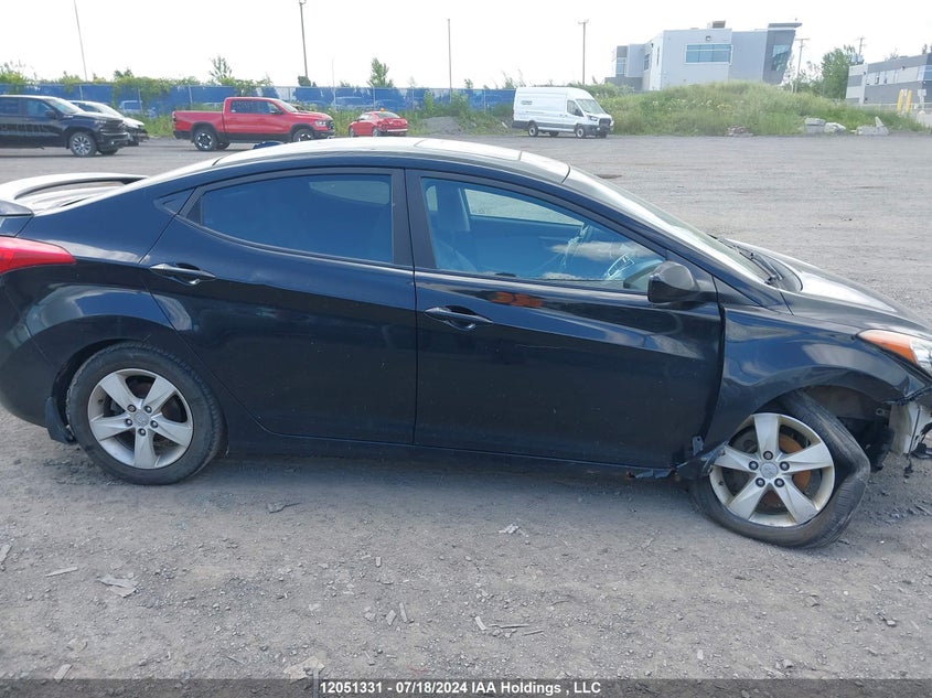 2012 Hyundai Elantra VIN: 5NPDH4AE8CH086838 Lot: 12051331