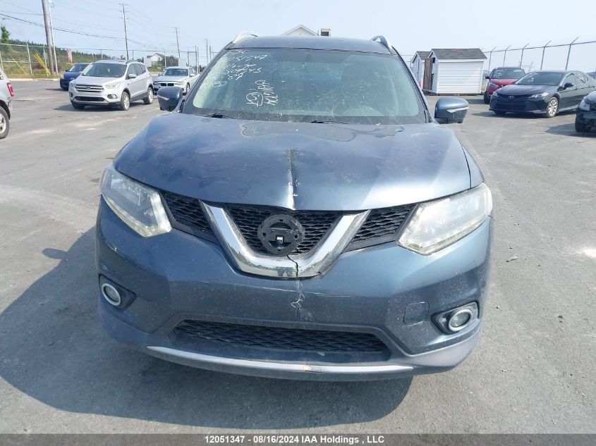 2014 Nissan Rogue S/Sl/Sv VIN: 5N1AT2MM1EC804345 Lot: 12051347