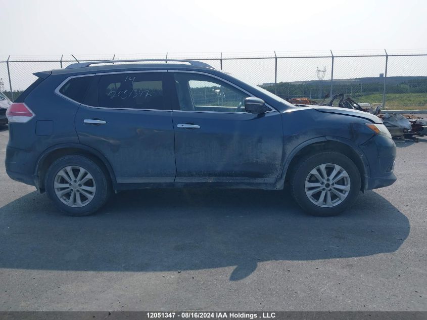 2014 Nissan Rogue S/Sl/Sv VIN: 5N1AT2MM1EC804345 Lot: 12051347