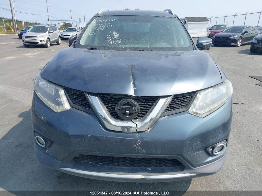 2014 Nissan Rogue S/Sl/Sv VIN: 5N1AT2MM1EC804345 Lot: 12051347
