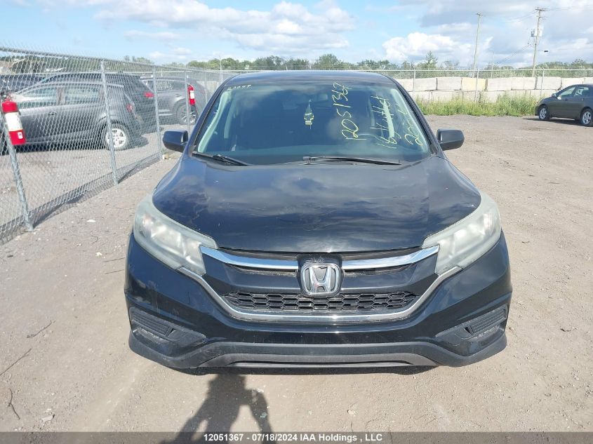 2015 Honda Cr-V Lx VIN: 2HKRM3H37FH001721 Lot: 12051367