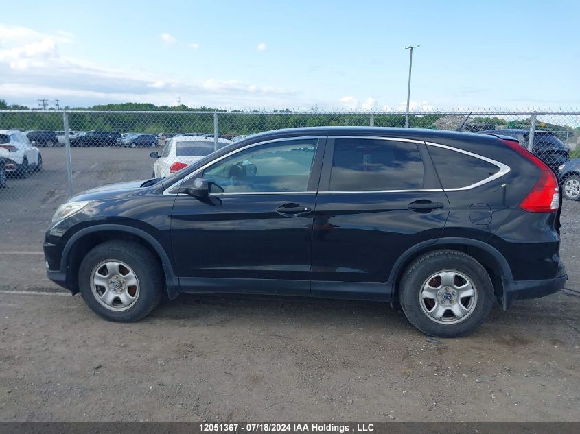 2015 Honda Cr-V Lx VIN: 2HKRM3H37FH001721 Lot: 12051367