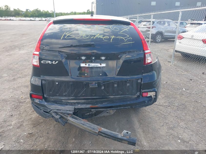 2015 Honda Cr-V Lx VIN: 2HKRM3H37FH001721 Lot: 12051367