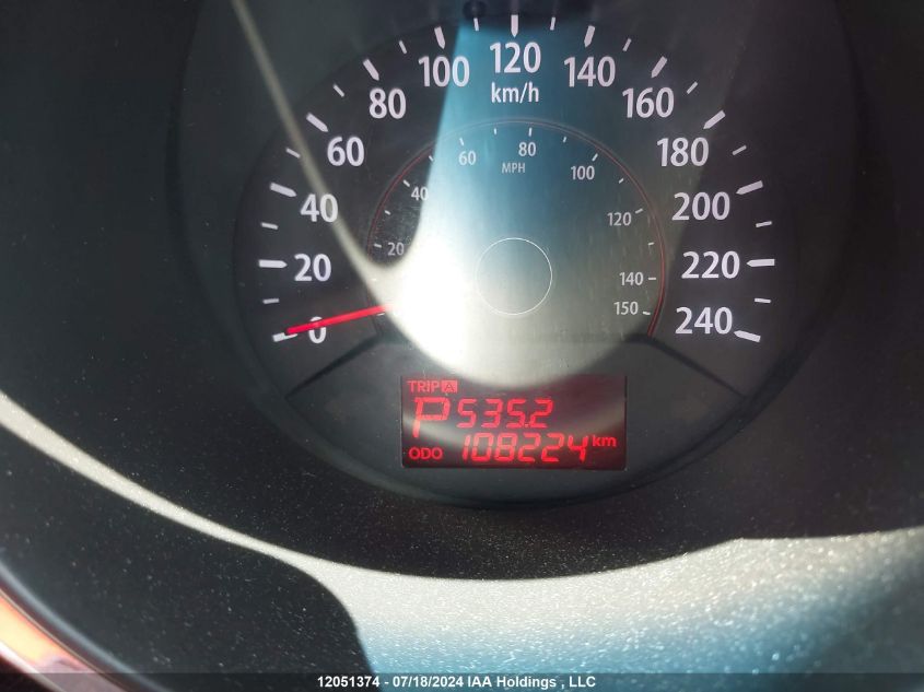 2012 Kia Sorento Lx VIN: 5XYKTCA60CG263432 Lot: 12051374