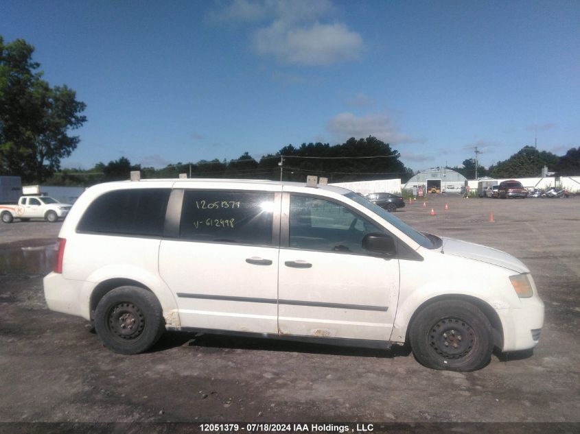 2009 Dodge Grand Caravan C/V C/V VIN: 2D4HN11E29R612498 Lot: 12051379