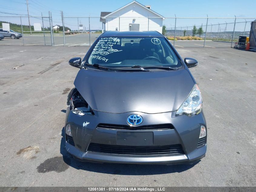 2012 Toyota Prius C Technology VIN: JTDKDTB37C1513198 Lot: 12051381