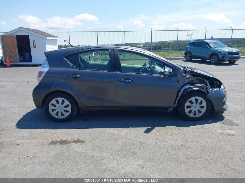 2012 Toyota Prius C Technology VIN: JTDKDTB37C1513198 Lot: 12051381