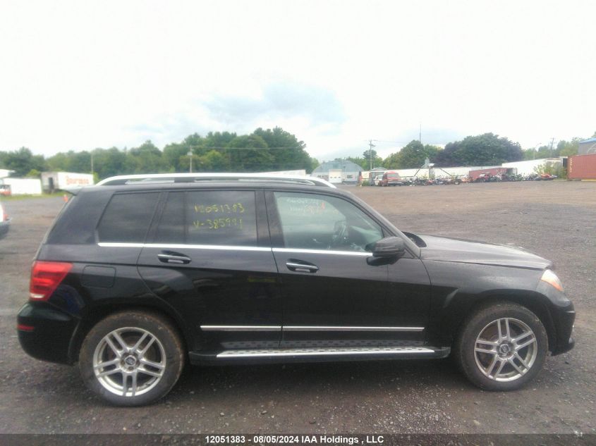 2015 Mercedes-Benz Glk-Class VIN: WDCGG0EB5FG385991 Lot: 12051383