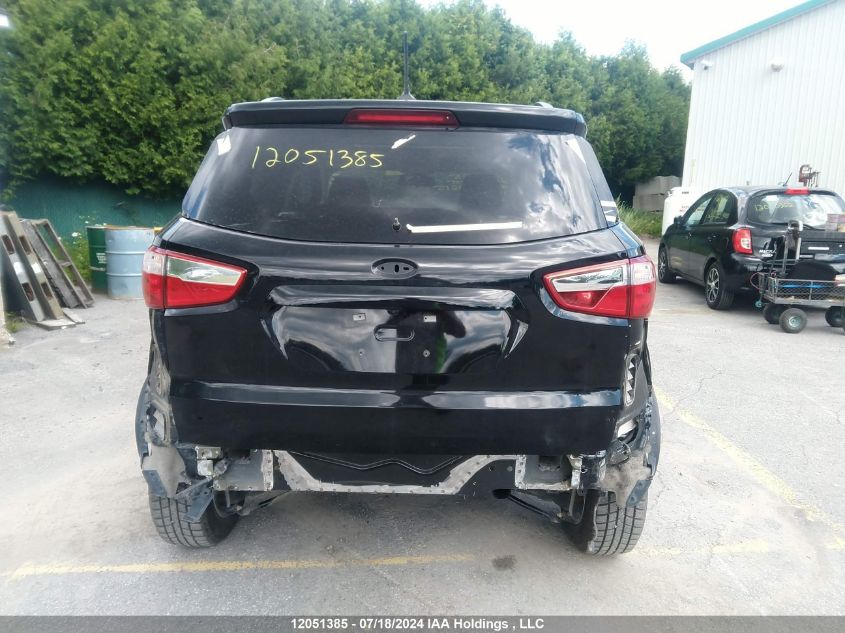 2019 Ford Ecosport Se VIN: MAJ6S3GL5KC297215 Lot: 12051385