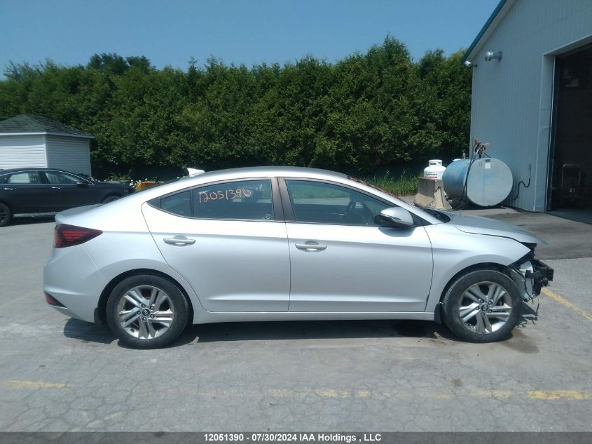 2019 Hyundai Elantra Sel/Value/Limited VIN: KMHD84LFXKU804461 Lot: 12051390