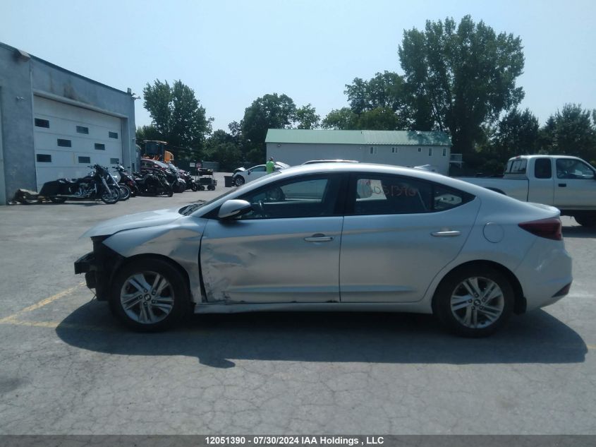 2019 Hyundai Elantra Sel/Value/Limited VIN: KMHD84LFXKU804461 Lot: 12051390