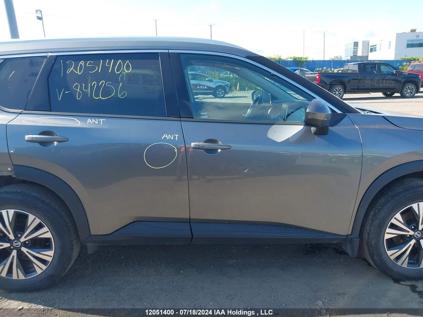 2021 Nissan Rogue Sv VIN: 5N1AT3BB8MC842256 Lot: 12051400