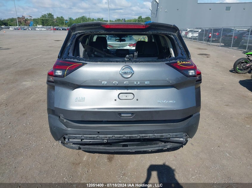 2021 Nissan Rogue Sv VIN: 5N1AT3BB8MC842256 Lot: 12051400