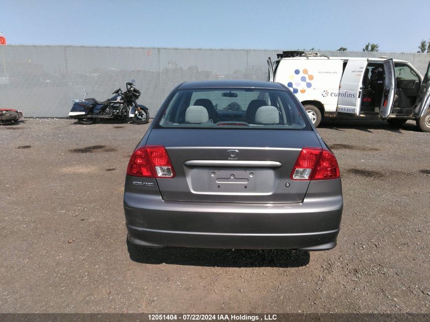 2004 Honda Civic Lx VIN: 2HGES16614H904329 Lot: 12051404