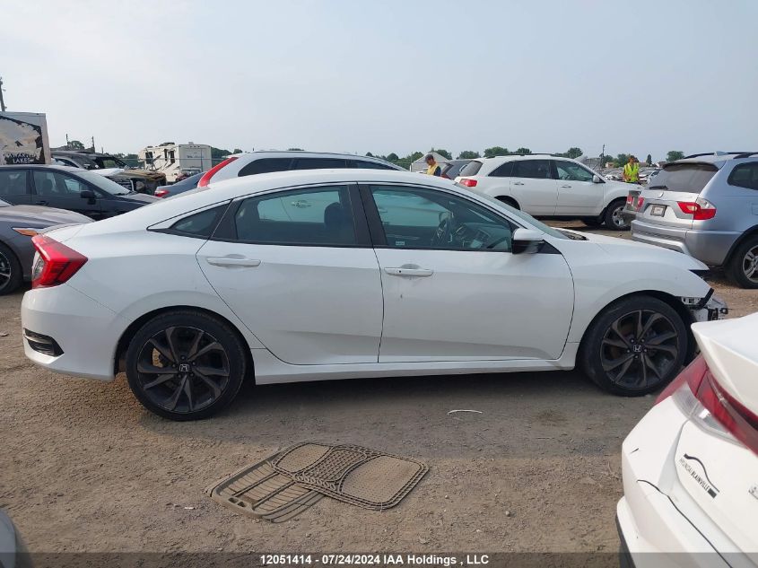 2019 Honda Civic Sedan VIN: 19XFC2F81KE201409 Lot: 12051414