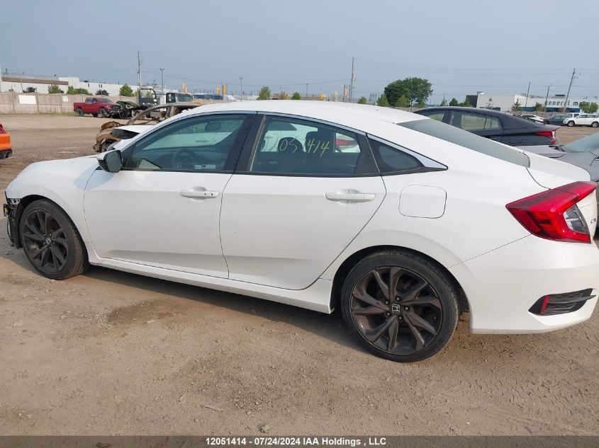 2019 Honda Civic Sedan VIN: 19XFC2F81KE201409 Lot: 12051414