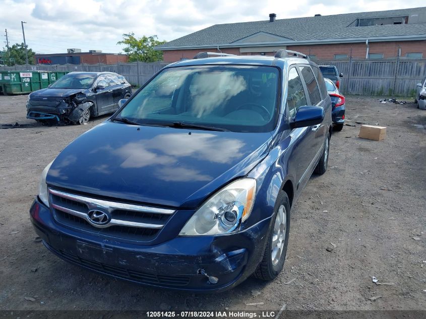 2008 Hyundai Entourage VIN: KNDMC233286055701 Lot: 12051425