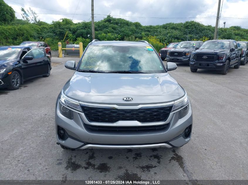 2021 Kia Seltos VIN: KNDEUCAA2M7221857 Lot: 12051433