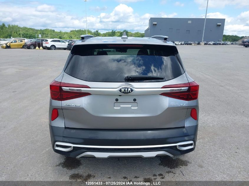 2021 Kia Seltos VIN: KNDEUCAA2M7221857 Lot: 12051433