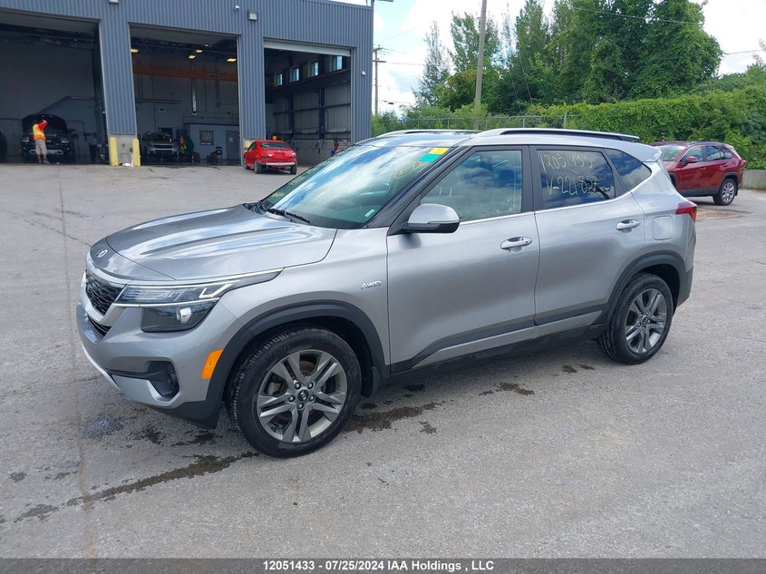 2021 Kia Seltos VIN: KNDEUCAA2M7221857 Lot: 12051433