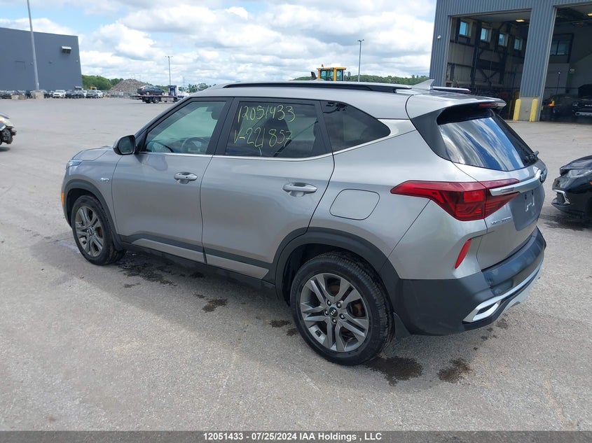 2021 Kia Seltos VIN: KNDEUCAA2M7221857 Lot: 12051433