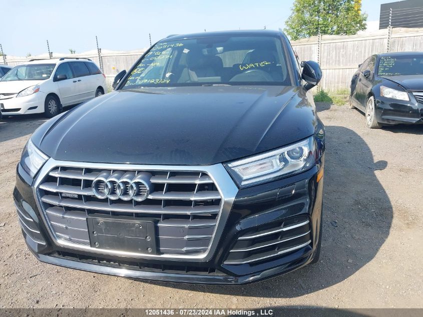 2019 Audi Q5 Progressiv S-Line VIN: WA1ENAFY2K2055271 Lot: 12051436