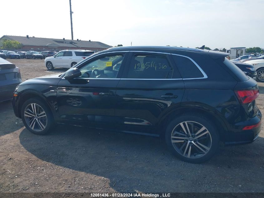 2019 Audi Q5 Progressiv S-Line VIN: WA1ENAFY2K2055271 Lot: 12051436