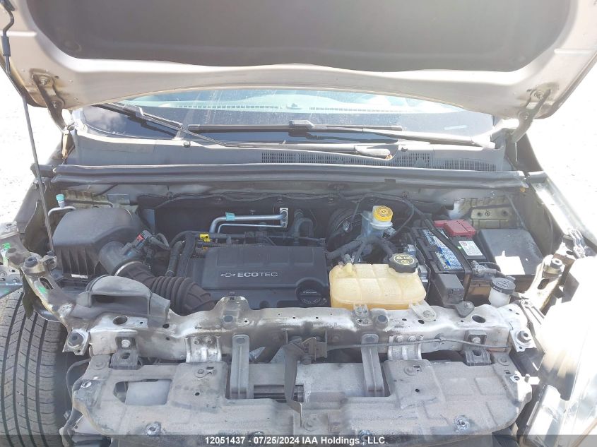 2014 Chevrolet Trax Ls VIN: 3GNCJKEBXEL172649 Lot: 12051437